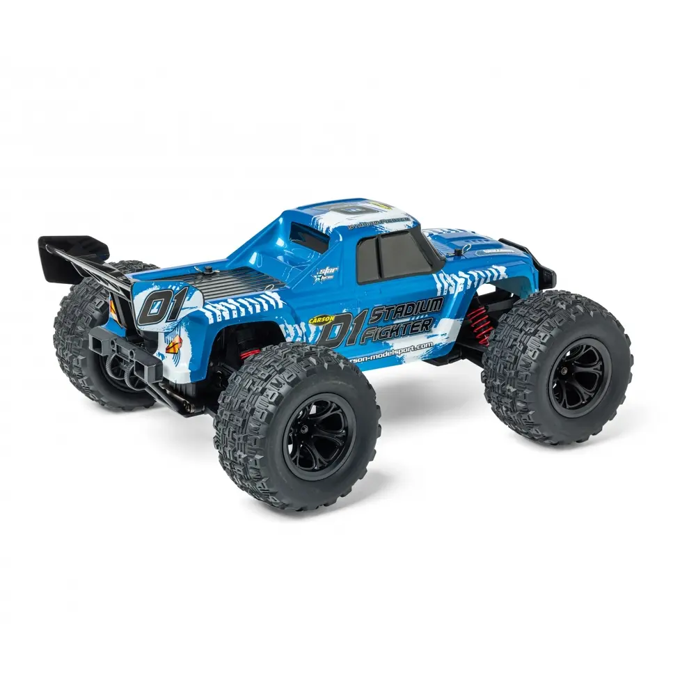 Buggy Stadium Fighter XS RTR Bleu - Carson 500404252 - 1/10 - 7
