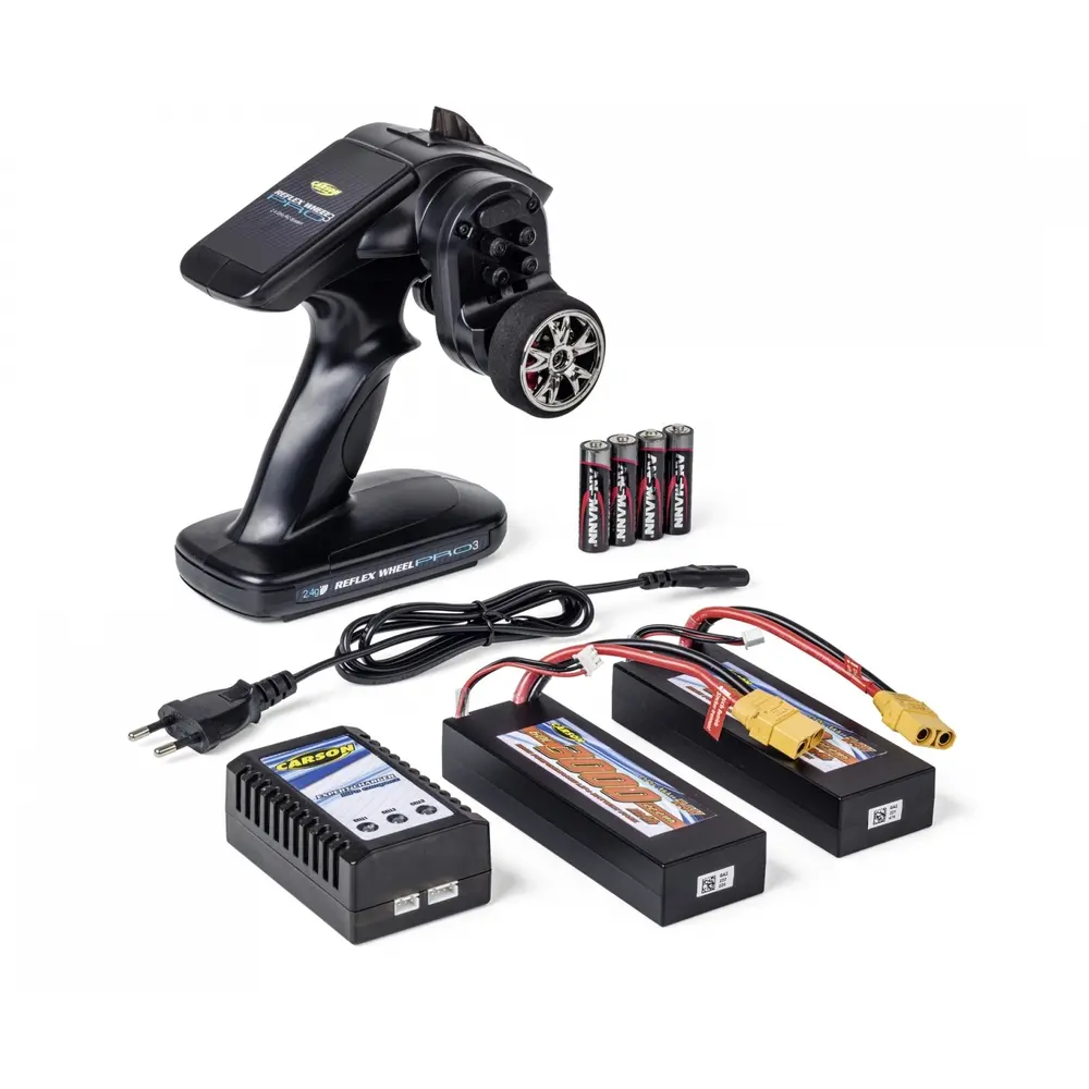 Buggy Virus Race 4.3 4S BL 2.4 Ghz - 100% RTR - Carson 500409086 - 1/8 - 3