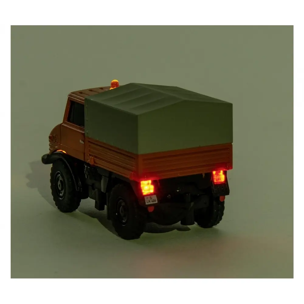 MB Unimog U406 Communal 100% RTR - Carson 500504125 - 1/87 - 8