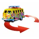 Bus Volkswagen T1 Flower Power - 2.4GHz RTR  - Carson 500504150 - 1/87 - 4
