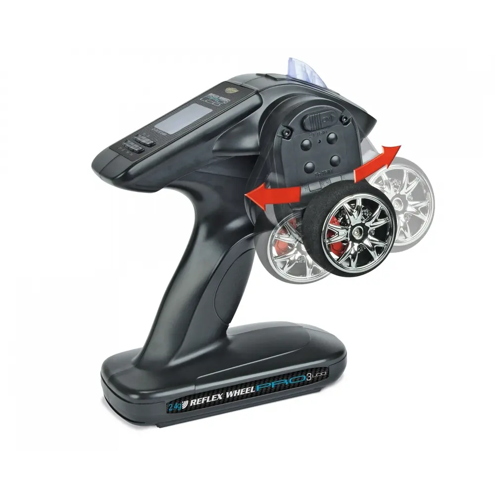 Radio ReflexWheel Pro3 LCD 2.4G - Carson 500500056 - 2