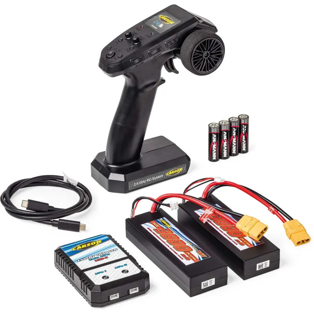 Buggy Akuma 4WD 4S Brushless RTR vert - Carson 500409082 - 1/8 - 10