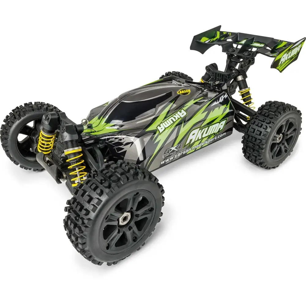Buggy Akuma 4WD 4S Brushless RTR vert - Carson 500409082 - 1/8 - 2