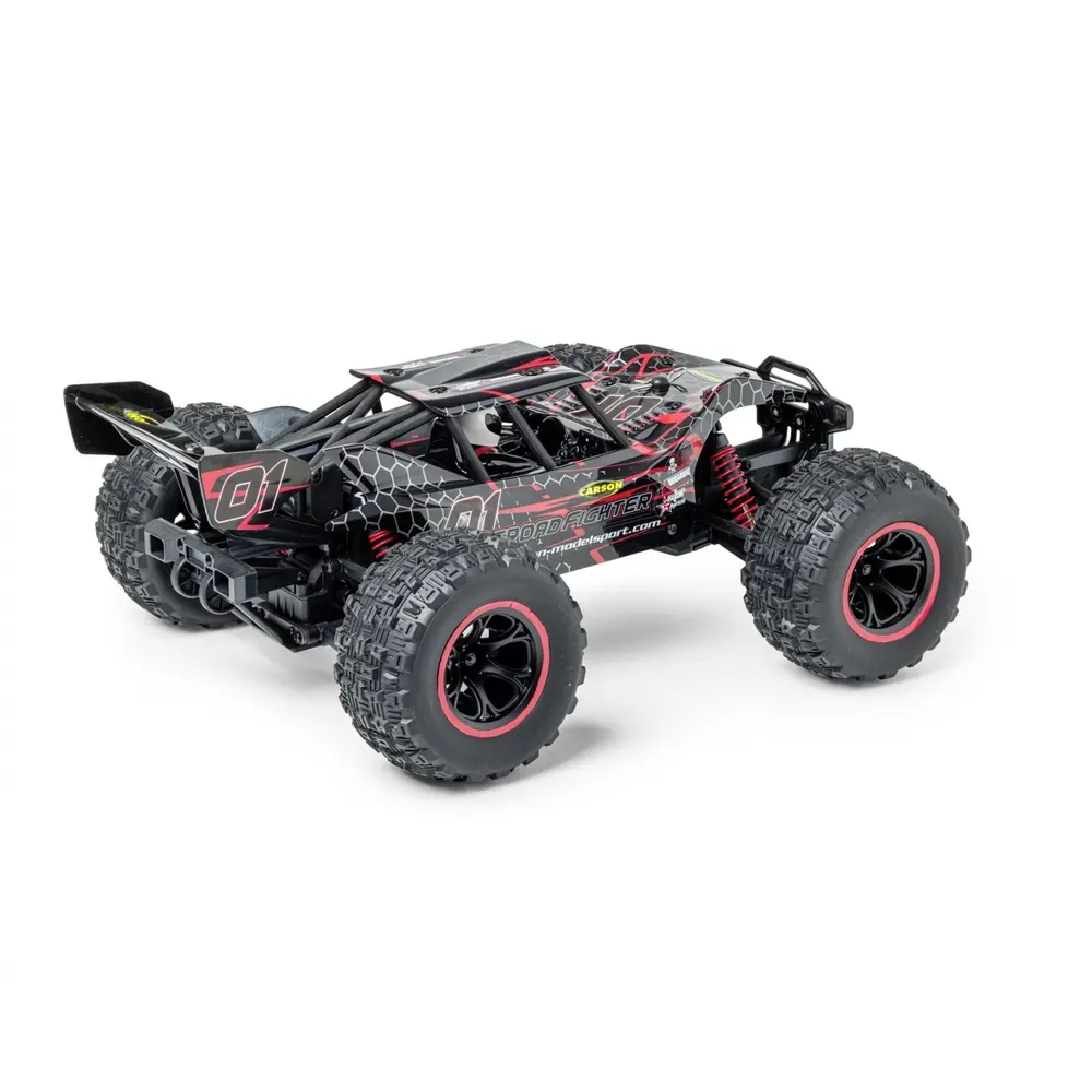 Buggy Offroad Fighter Cage Rouge - Carson 500404255- 1/10 - 3