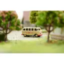 Bus VW T1 Police + ambulance combo 2.4G LCD - Carson 500504152 - HO 1/87  - 7