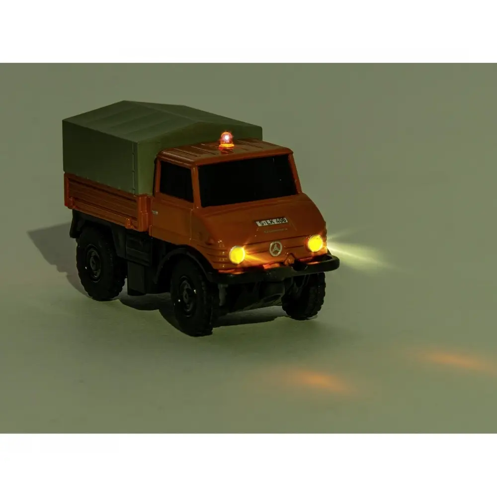 MB Unimog U406 Communal 100% RTR - Carson 500504125 - 1/87 - 7
