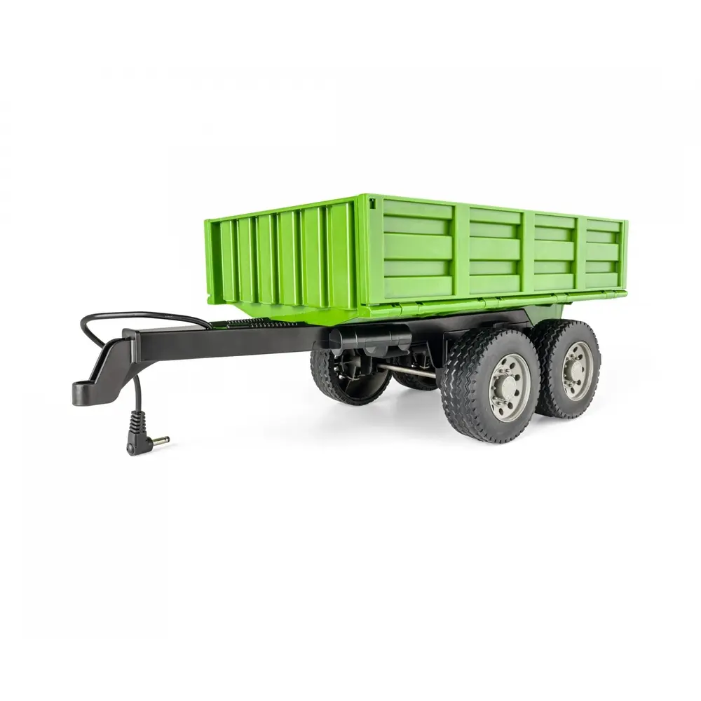 Remorque pour tracteur RC - Vert - Carson 500907660 - 1/16 - 2