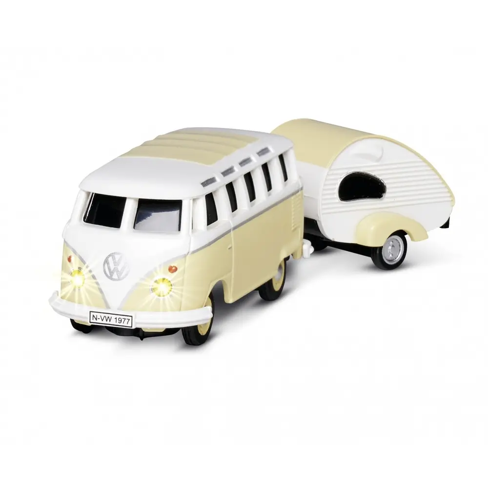 VW T1 SambaBus + remorque 2.4GHz 100 - Carson 500504164 - HO 1/87 - 6