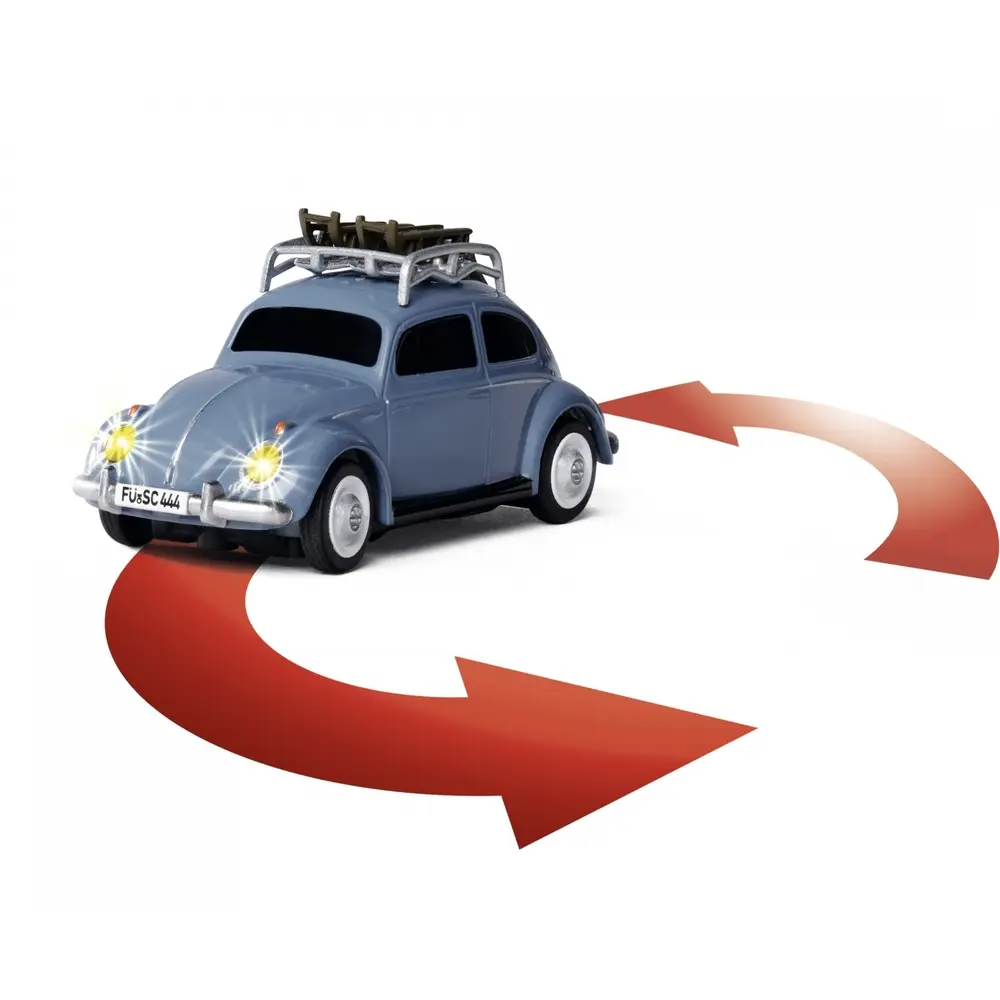 VW Beetle WintersportVers.2.4G 100% - Carson 500504149 - HO 1/87 - 9