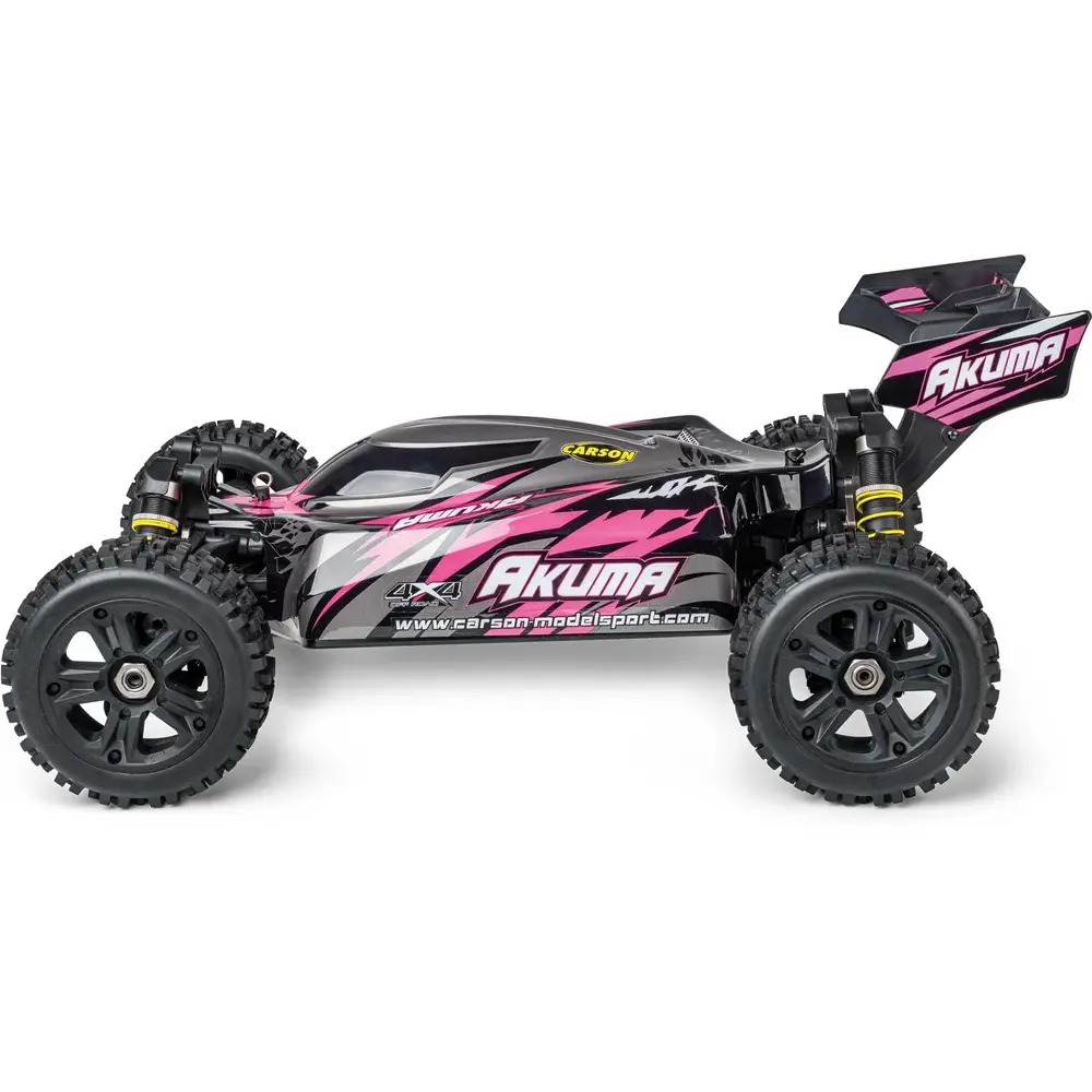 Buggy Akuma 4WD 4S Brushless RTR rose - Carson 500409083 - 1/8 - 4