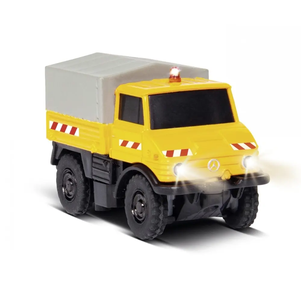 Mercedes-Benz Unimog U406 Véhicules rail-route 100% RTR - Carson 500504146 - HO 1/87 - 2