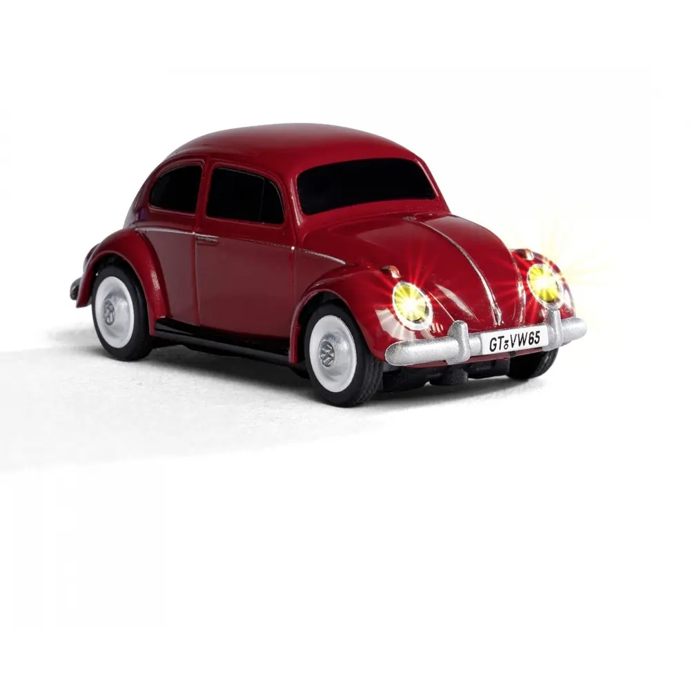 Volkswagen coccinelle rouge 2.4G 100% RTR - Carson 500504147 - HO 1/87 - 5