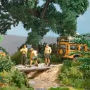 Scénette "Equipe d'expédition" - Busch 79829 - HO 1/87 - 2