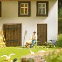 Sculpteur de bois - Coffret d'action - Busch 79855 - HO 1/87 - 2