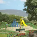 Aire de Jeux - Busch 79830 - HO 1/87  - 2