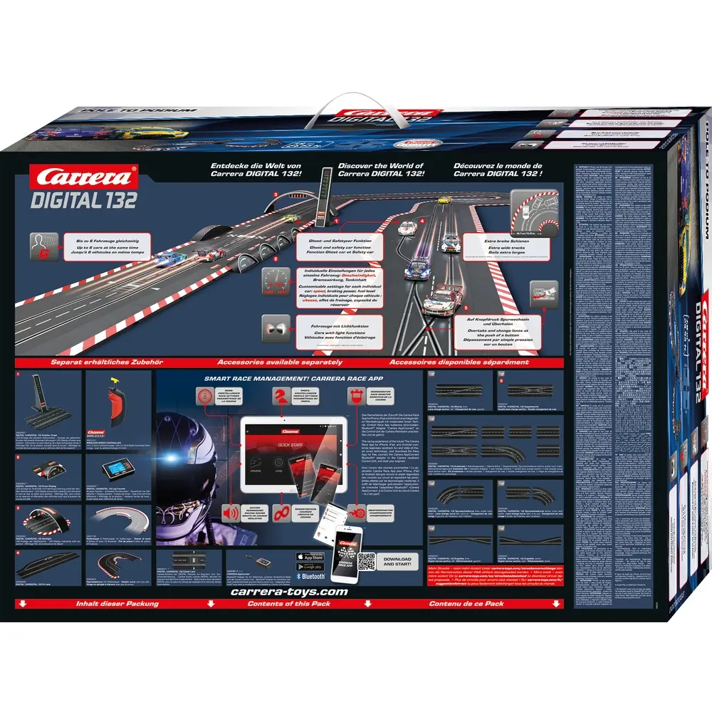 Coffret Pole to Podium - Carrera DIGITAL 132 30038 - 1/24 / I 1/32 - Digital - 2