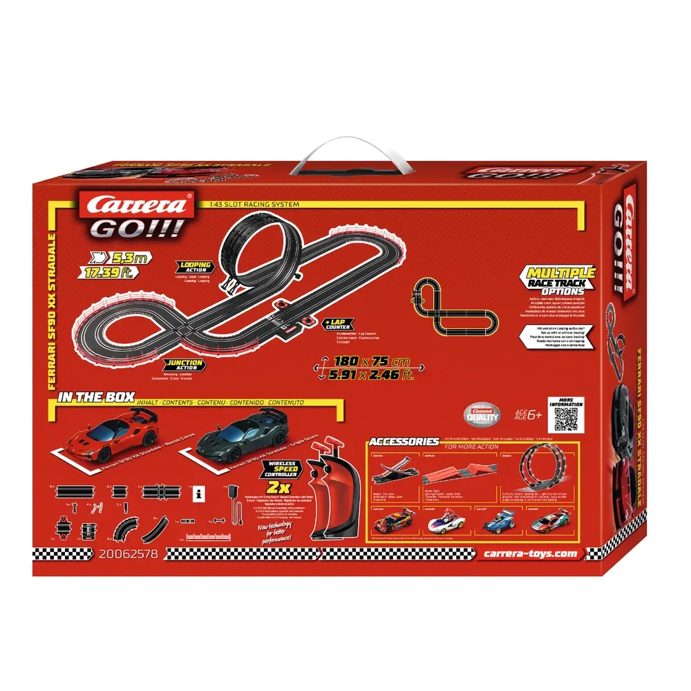 Coffret Supercars Ferrari SF-90 - Carrera CA62578 - 1/43 - 2