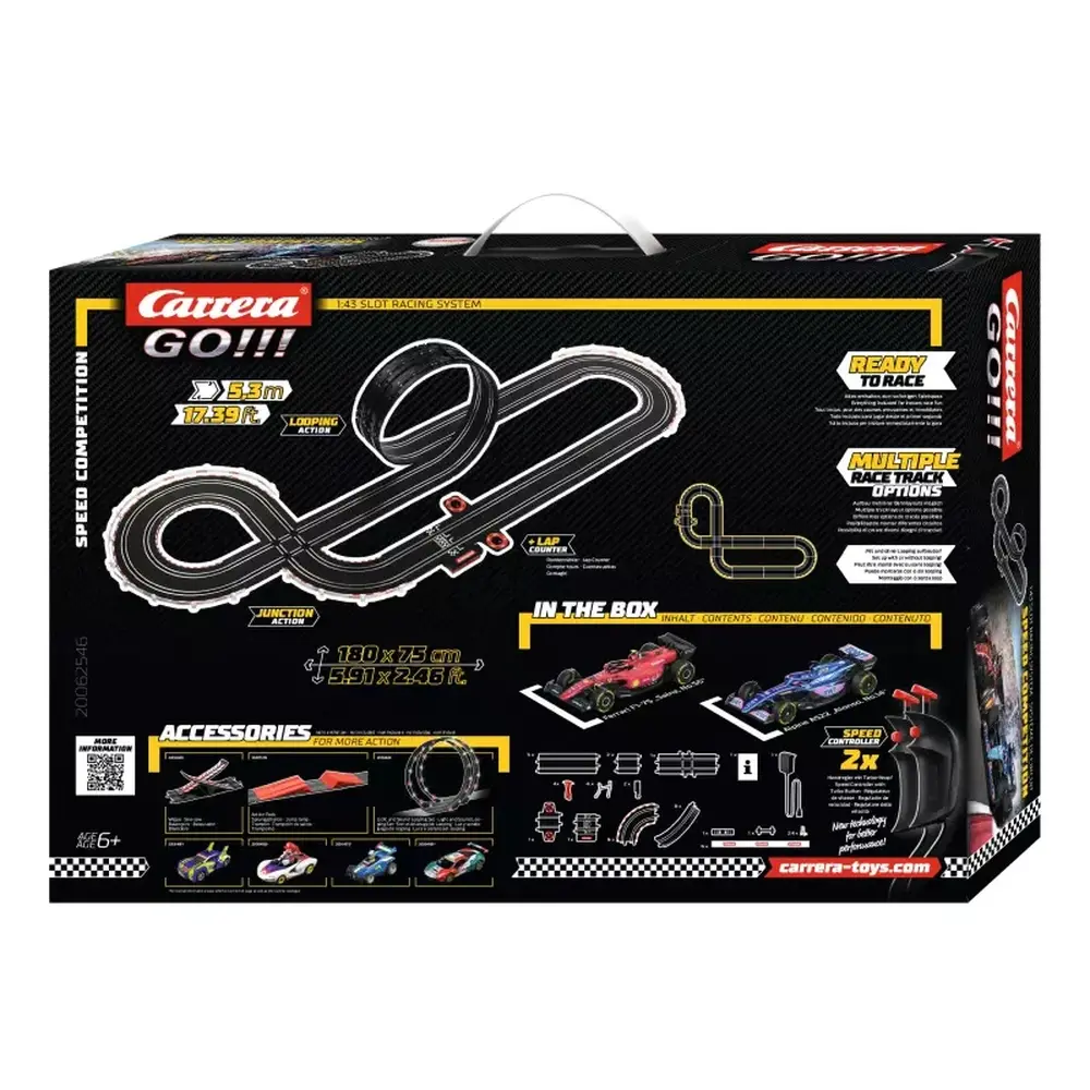 Coffret Speed Competition - Carrera GO!!! 62546 - 1/43 - Analogique - 2