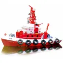 RC-Bateau pompier TC-08 2.4G 100% RTR - Carson 500108033 - 58x22 cm - Universelle  - 3