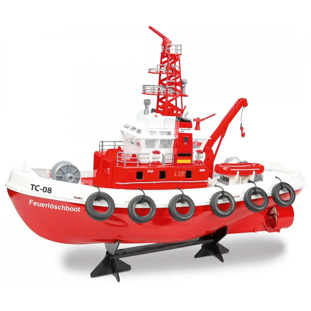 RC-Bateau pompier TC-08 2.4G 100% RTR - Carson 500108033 - 58x22 cm - Universelle  - 2