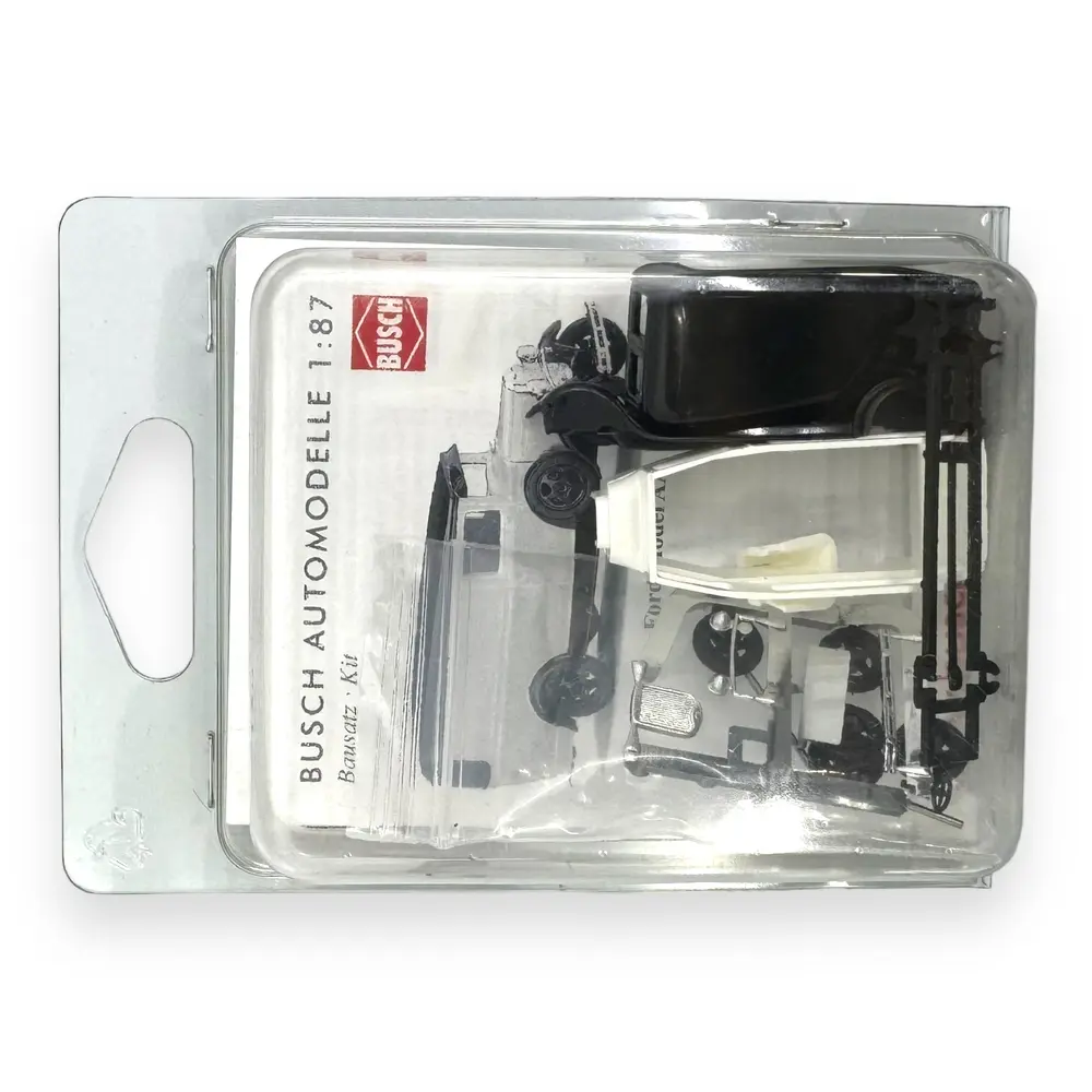 Ford modèle AA en Kit - Busch 60274 - HO 1/87 - livrée blanche   - 4