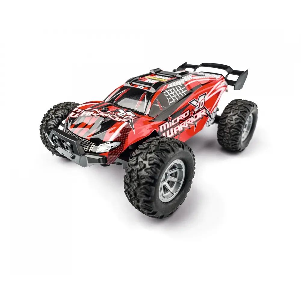 Voiture radiocommande Buggy Micro X-Warrior 2.0 - Carson 500404225 - 1/32 - Rouge - 2,4G 100% RTR - 2