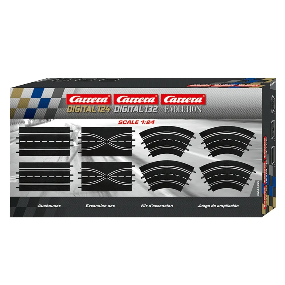Kit d'extensions 8 pièces - Carrera CA26953 - 1/24 - 2