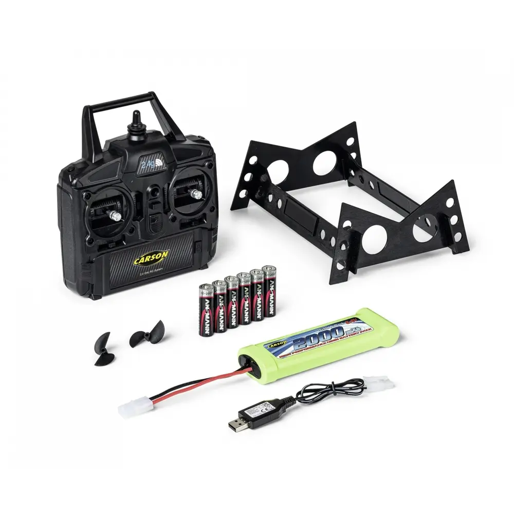 Yacht RC Ocean Queen 2.45GHz 100% RTR - Carson 500108044 - Échelle universelle - 3