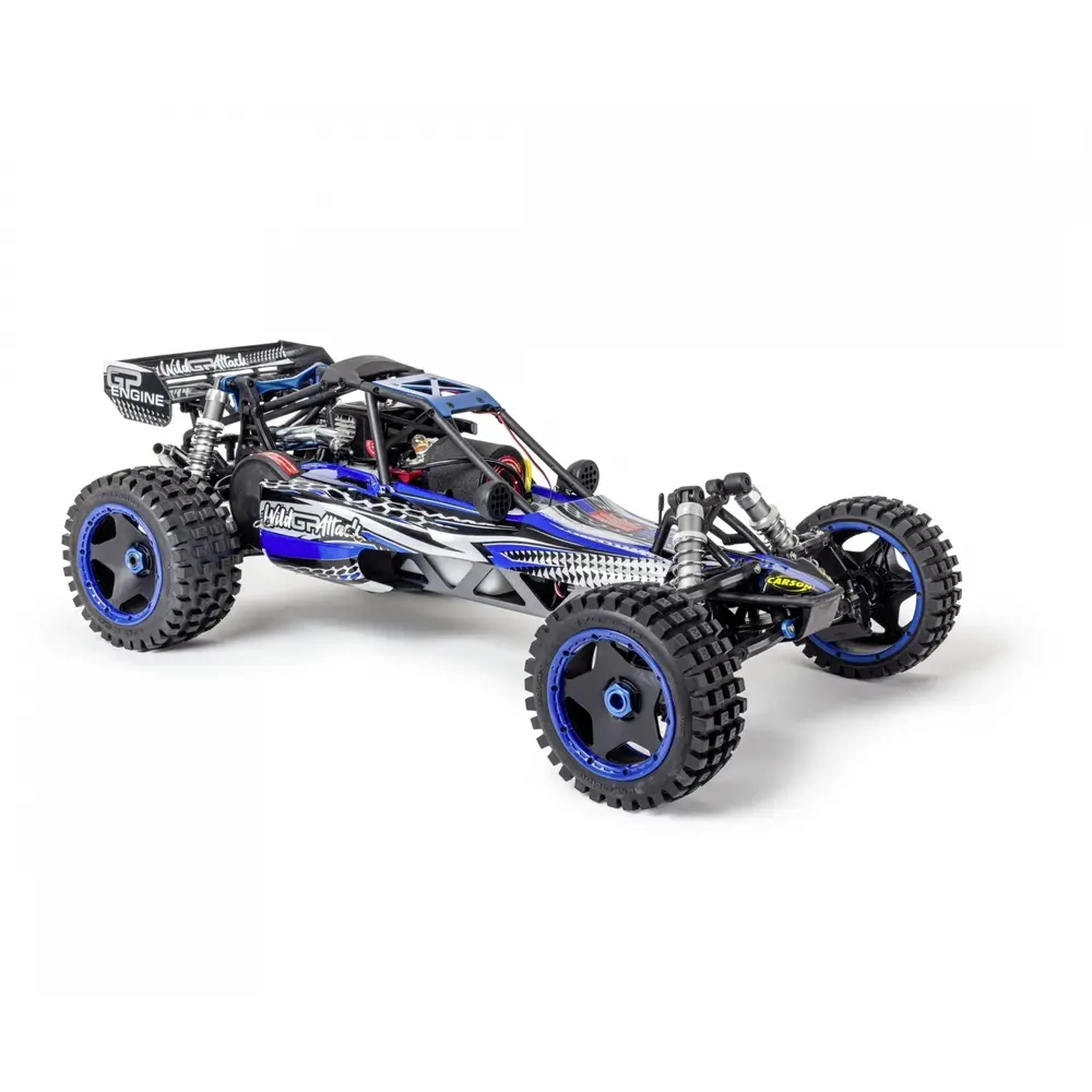 Buggy Wild GP Attack 2,4G 100% RTR - Bleu - Carson 500304033 - 1/5 - 2
