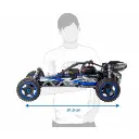Buggy Wild GP Attack 2,4G 100% RTR - Bleu - Carson 500304033 - 1/5 - 4