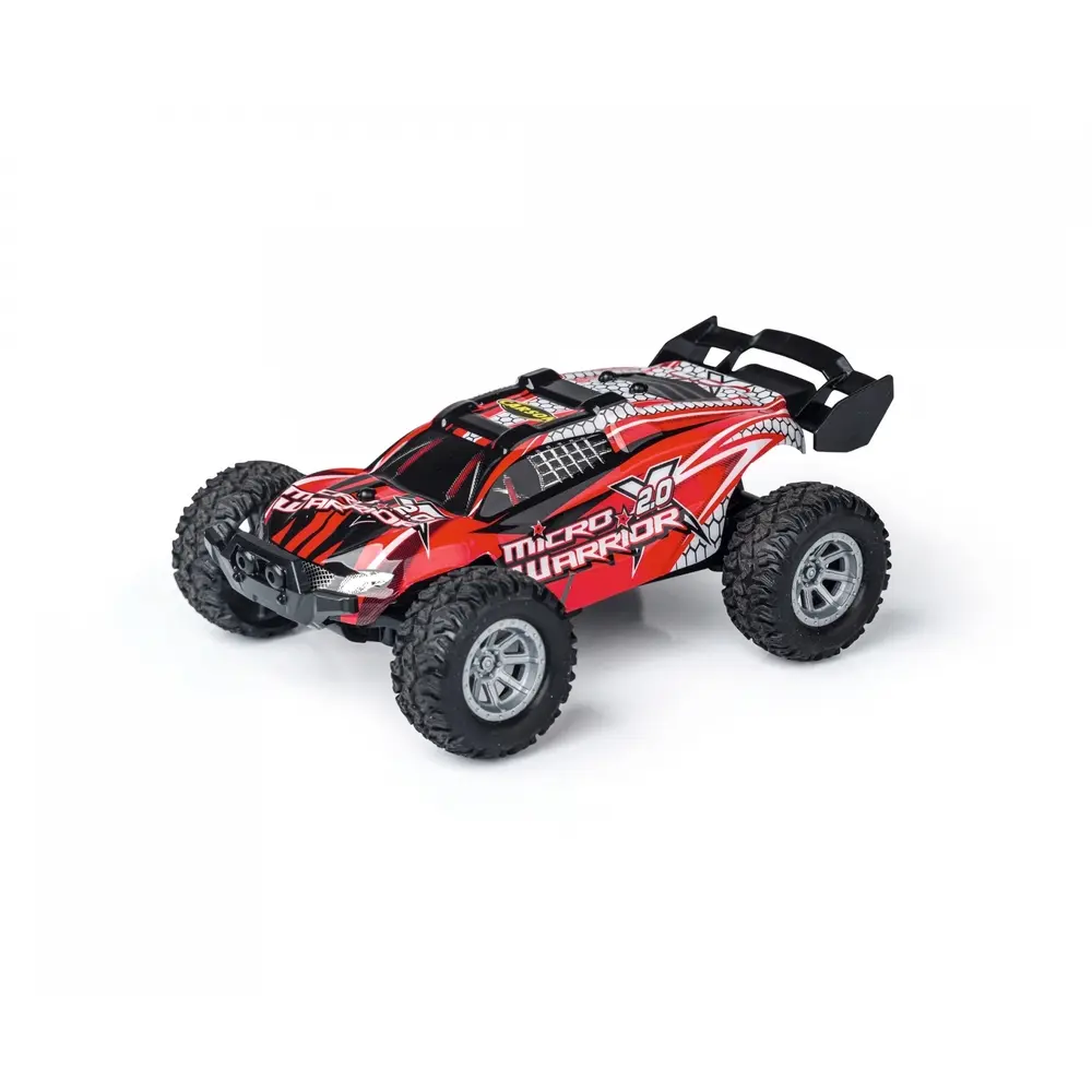Voiture radiocommande Buggy Micro X-Warrior 2.0 - Carson 500404225 - 1/32 - Rouge - 2,4G 100% RTR - 3