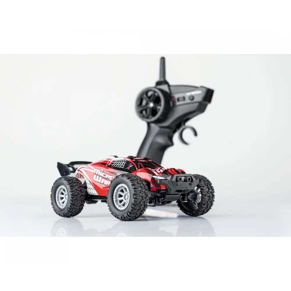 Voiture radiocommande Buggy Micro X-Warrior 2.0 - Carson 500404225 - 1/32 - Rouge - 2,4G 100% RTR - 6