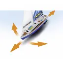 Voilier Atlantic 100% RTR - Carson 500108053 - 2.4GHz - Échelle universelle - 5