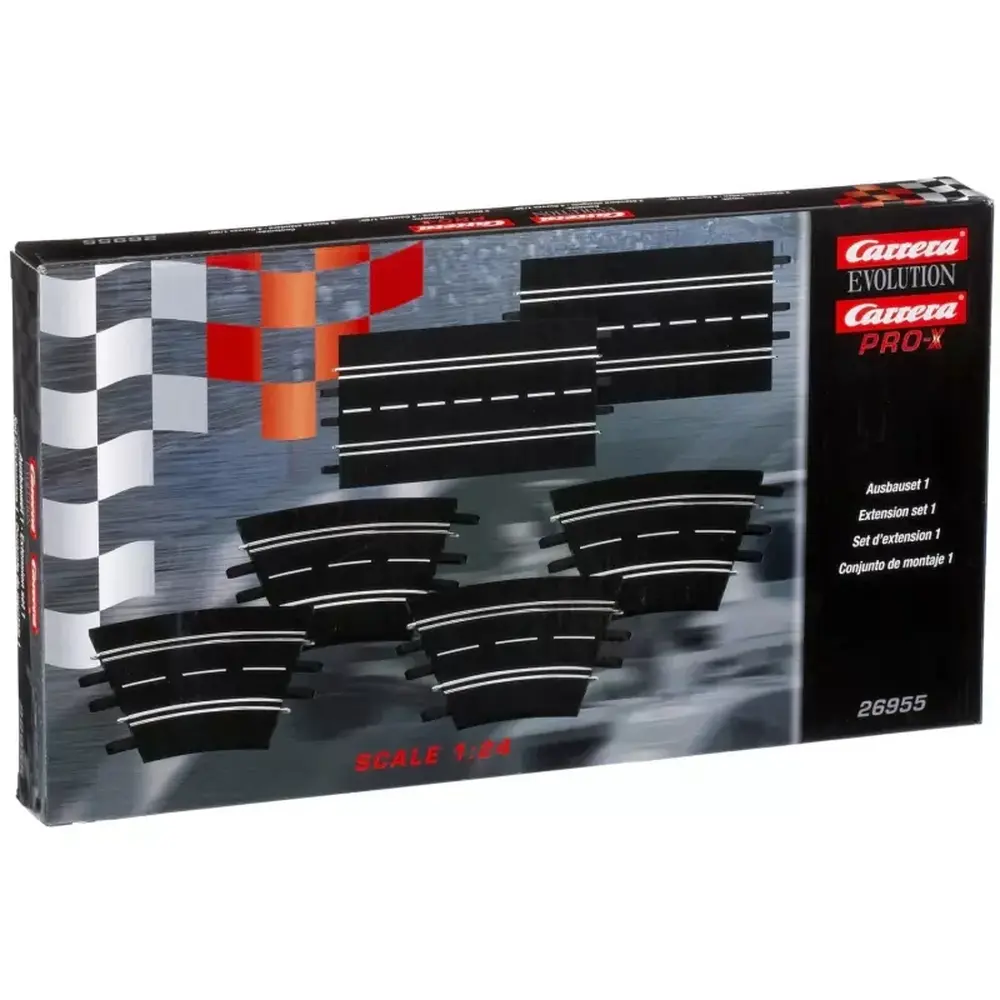Coffret de 6 voies - Kit d'Extension 2 - Carrera 26955 - 1/24 - 2