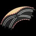 2 Virages avec croisements 1/90° - Carrera GO!!! 61655 - 0 1/43 - 3