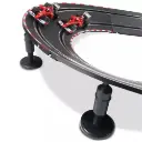 4 Virages relevés radius 1 45° - Carrera GO!!! 61612 - 0 1/43 - 2