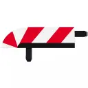 6 Accotements intérieurs pour virage relevé 1/30° - Carrera 20569 - 1/24 - 3