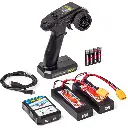 Buggy Akuma 4WD 4S Brushless RTR rose - Carson 500409083 - 1/8 - 10