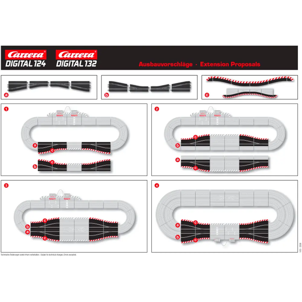 Chicane droite - Carrera Digital 30351 - 1/24 - 3