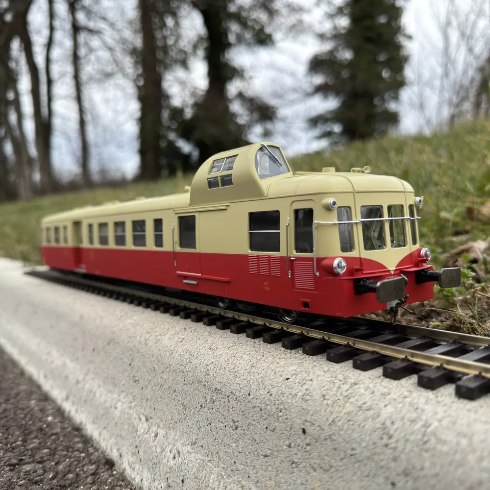 Autorail Picasso Modernisé X 3868 - Chrezo 3800-02 - O 1/43 - SNCF - Dépôt Douai - Analogique - 9