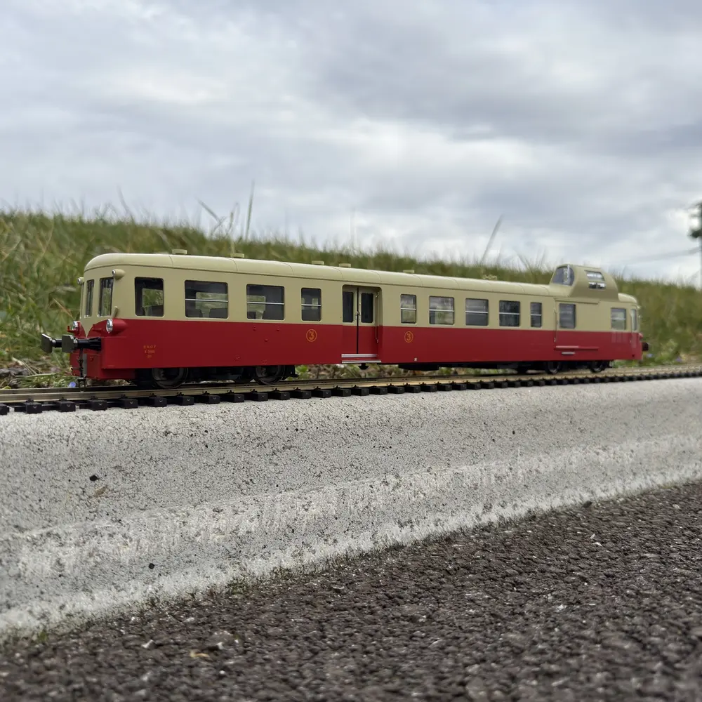 Autorail Picasso Modernisé X 3868 - Chrezo 3800-02 - O 1/43 - SNCF - Dépôt Douai - Analogique - 10