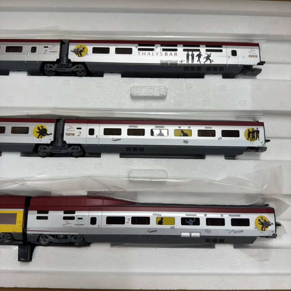 TGV Thalys Tintin et Milou 10 éléments - Märklin 37795 - HO 1/87 - SNCF - Ep VI - Digital sound - 3R - 6
