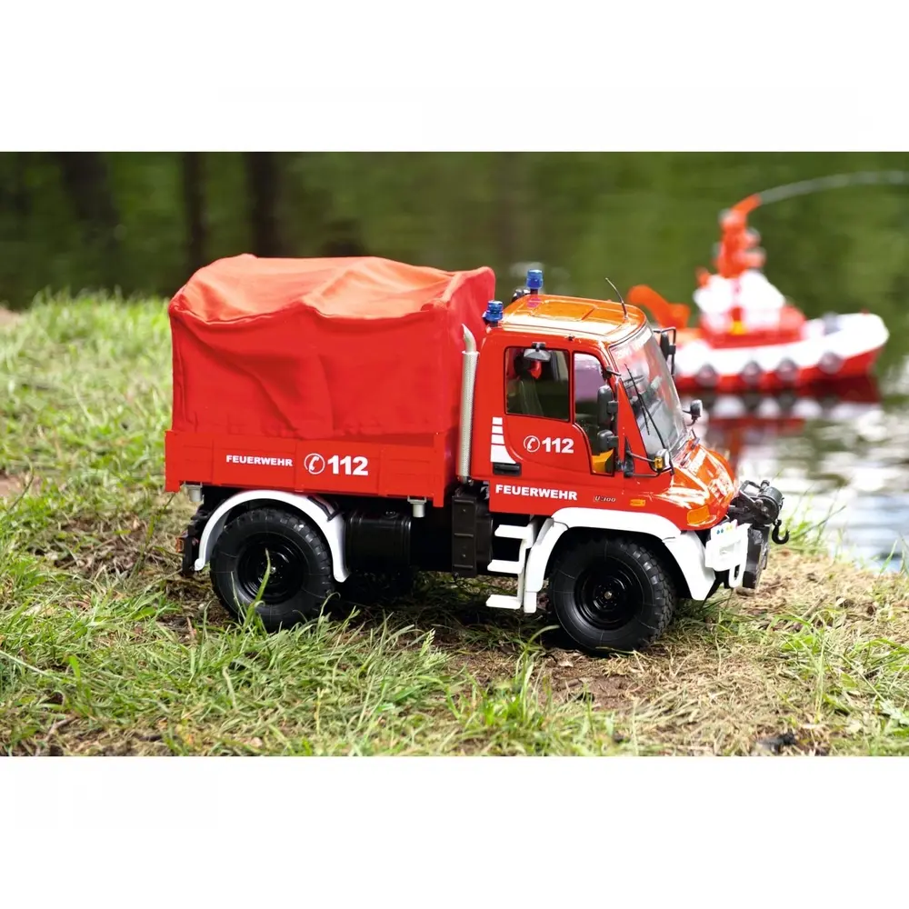 Camion MB Unimog U300 Firefig.2.4G 100% RTR - Carson 500907721 - 1/12 - 8