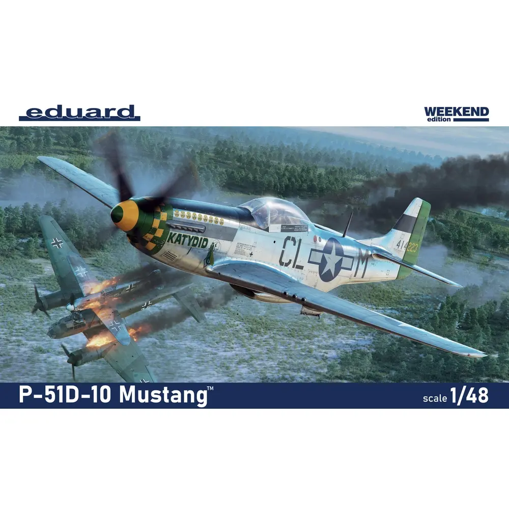 Chasseur Américain - P51D-10 Mustang - Eduard Plastic Kits 84184 - 1/48 - 2