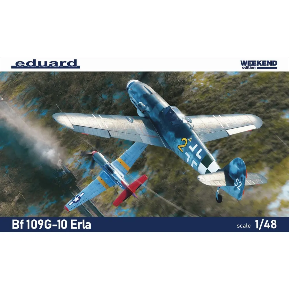Avion de combat Allemand - BF109G-10 ERLA - Eduard Plastic Kits 84174 - 1/48 - 2