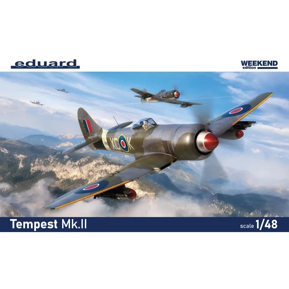 Avion de combat britannique - Tempête Mk.II - Eduard Plastic Kits 84190 - 1/48 - 4