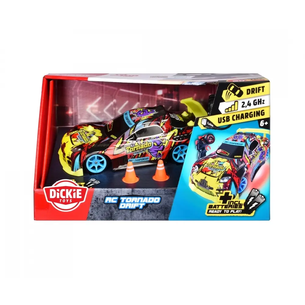 RC Tornado Drift RTR - Dickie Toys 201104007 - 1/24 - 7