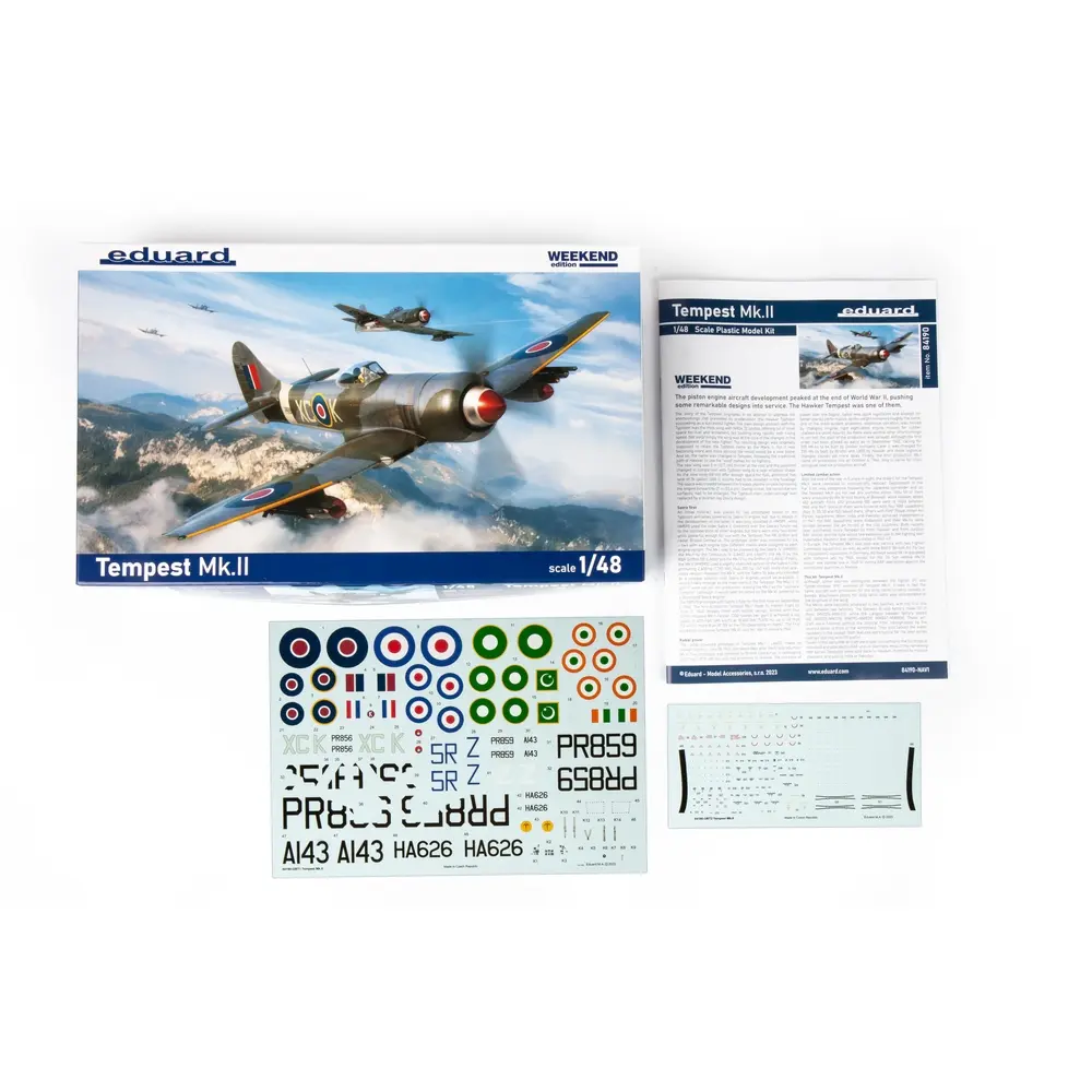 Avion de combat britannique - Tempête Mk.II - Eduard Plastic Kits 84190 - 1/48 - 2