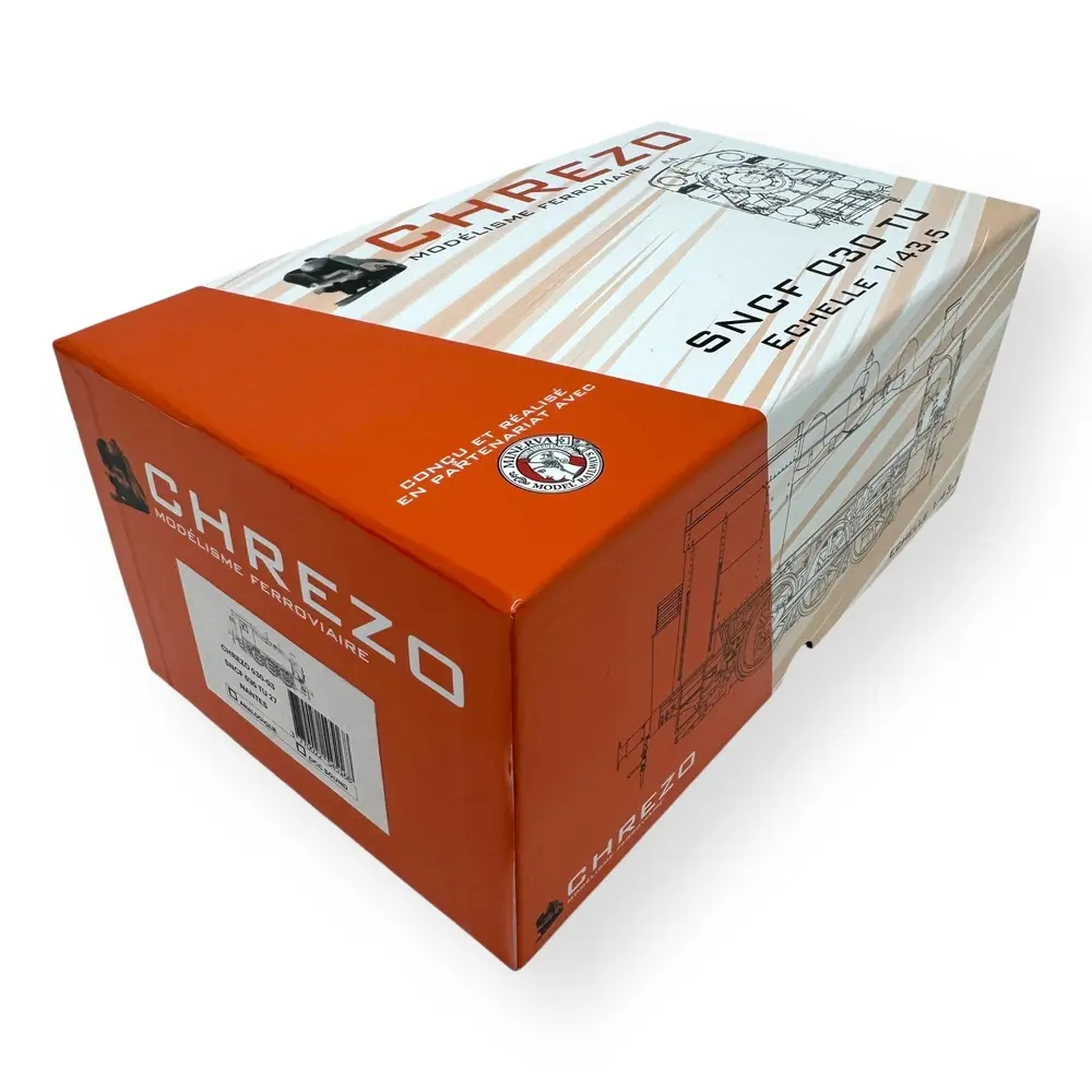 Locomotive à vapeur 030 TU 27 Ouest - Chrezo 030-03 - 0 1/43 - SNCF - Analogique - EP. III - 4