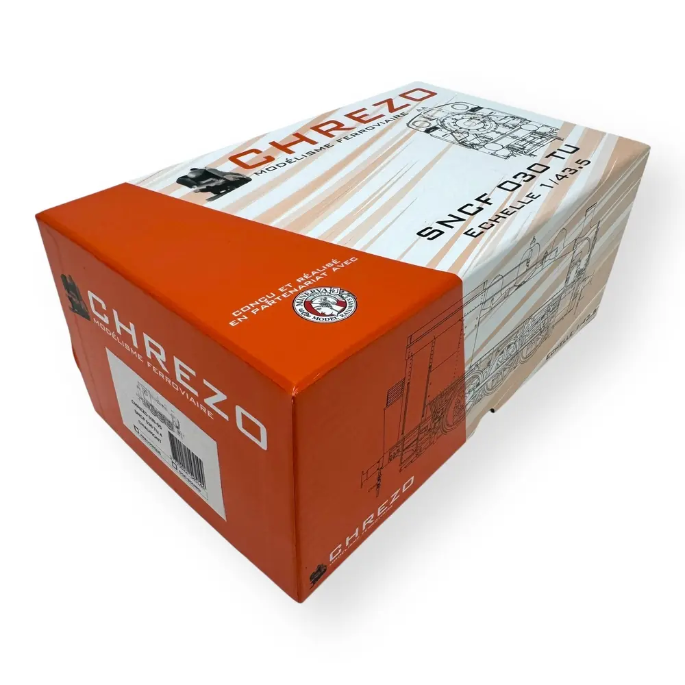 Locomotive à vapeur 030 TU 4 Est - Chrezo 030-05 - 0 1/43 - SNCF - Analogique - EP. III - 4